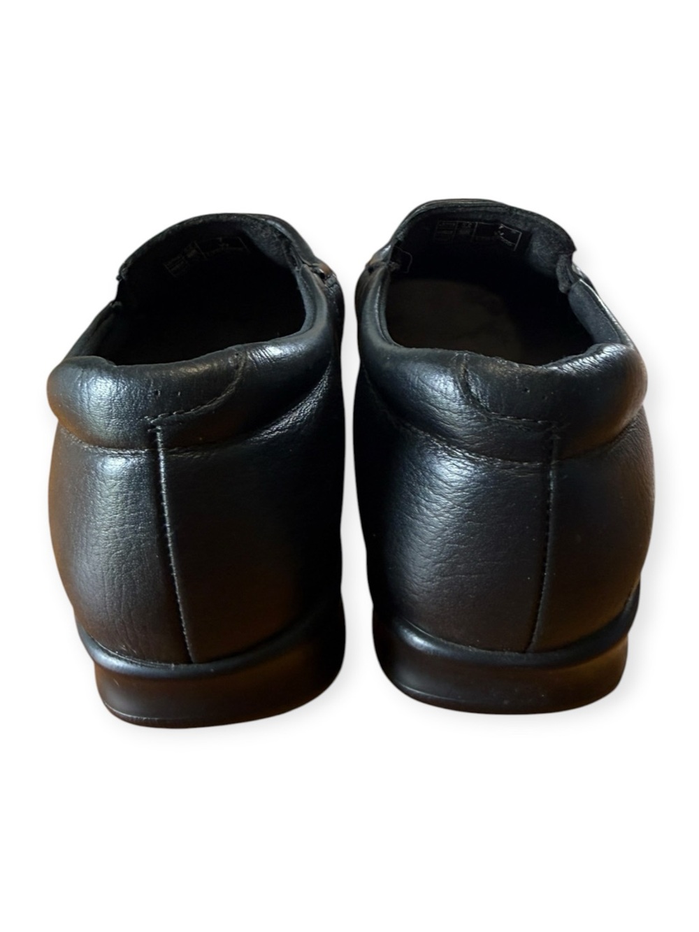 SAS Tripad Comfort Black Pebble Leather Slip-On Loafer Shoes Women's US 7 W - Picture 3 of 9